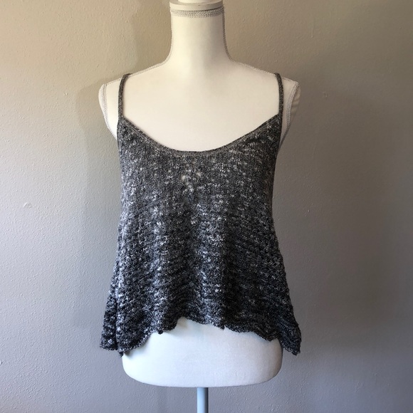 Melrose & Market Scalloped Pointelle Cami Med. - Picture 1 of 4
